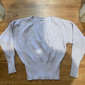 Lavender Free People sweater
